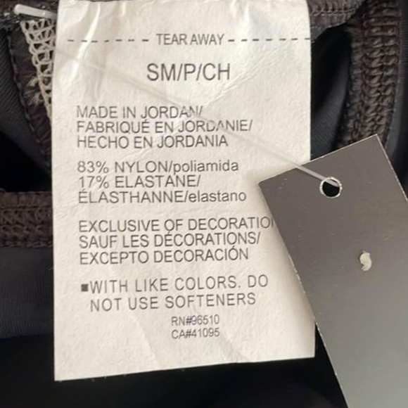 BRAND NEW women under armour project rock meridian black tights size S - Picture 9 of 9